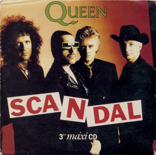 Scandal by Queen single cover art