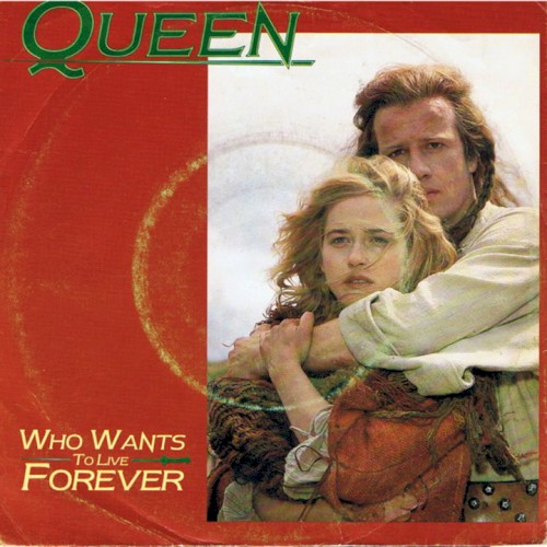 Pochette de Who Wants to Live Forever par Queen (single)
