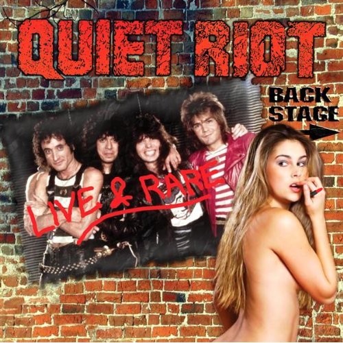 Live & Rare by Quiet Riot album cover art