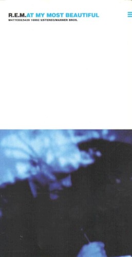 At My Most Beautiful by R.E.M single cover art
