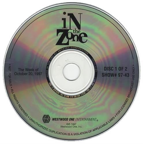 In the Zone by R.E.M EP cover art