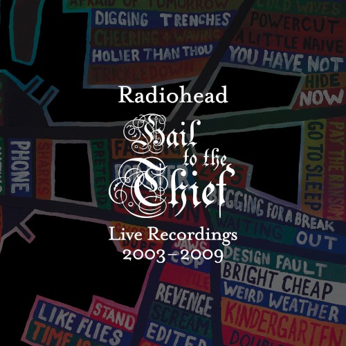 Hail to the Thief: Live Recordings 2003–2009 by Radiohead album cover art