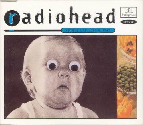 Anyone Can Play Guitar by Radiohead single cover art