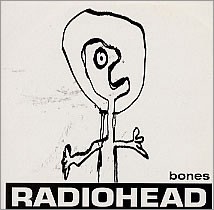 Cover-Artwork für die Single Bones von Radiohead