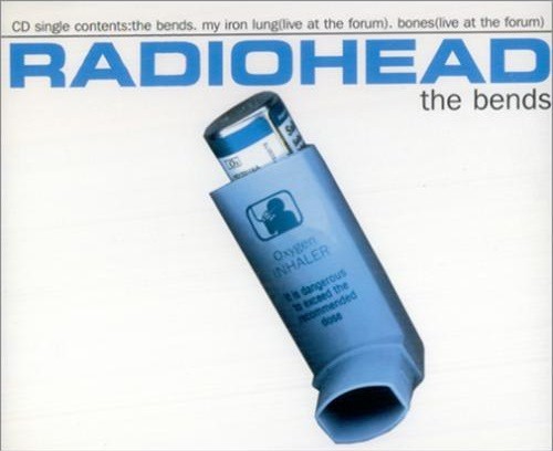 Radiohead 的 The Bends 单曲封面