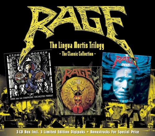 Pochette de The Lingua Mortis Trilogy: The Classic Collection par Rage (album)
