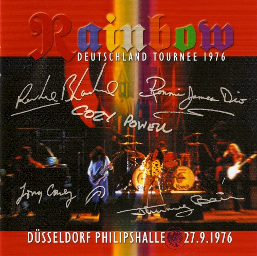 Portada del álbum Live in Düsseldorf 1976 – Düsseldorf Philipshalle 27.9.1976 de Rainbow