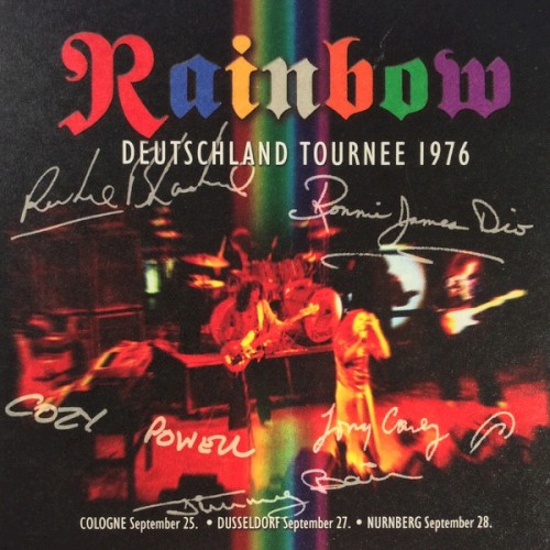 Cover-Artwork für das Album Deutschland Tournee 1976 von Rainbow
