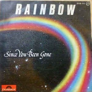 Portada del sencillo Since You Been Gone de Rainbow