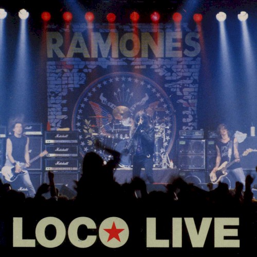 Portada del álbum Loco Live de Ramones