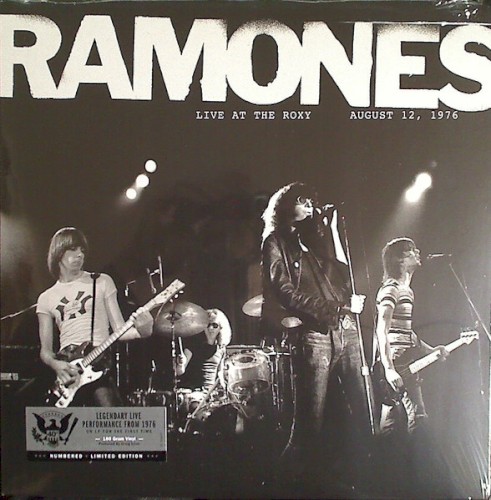 Live at The Roxy August 12, 1976 by Ramones album cover art