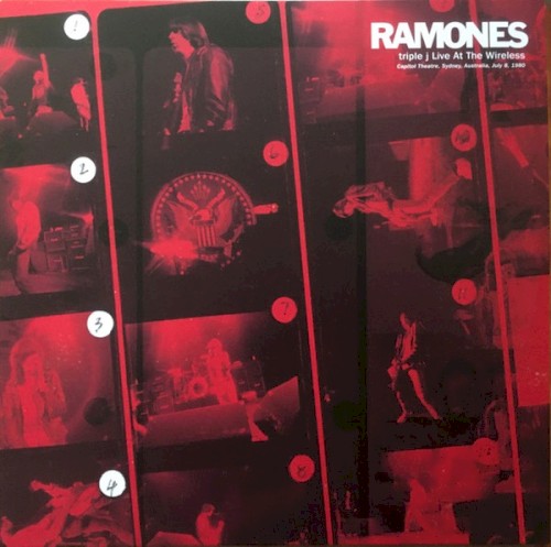 Ramones 的 Triple J Live at the Wireless Capitol Theatre, Sydney, Australia, July 8, 1980 專輯 封面