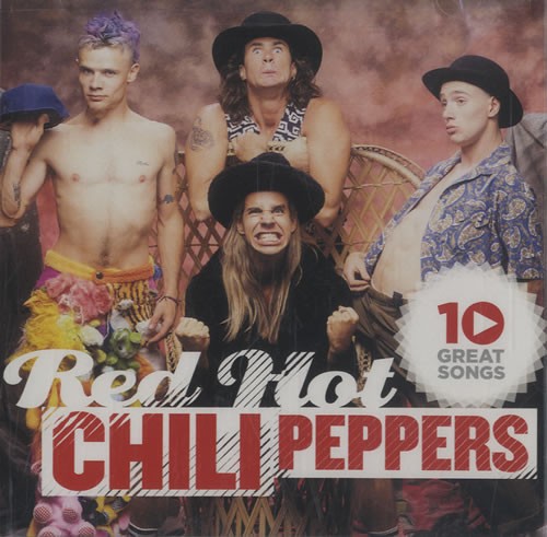 Cover-Artwork für das Album 10 Great Songs von Red Hot Chili Peppers