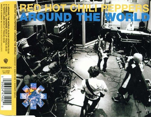 Pochette de Around the World par Red Hot Chili Peppers (single)