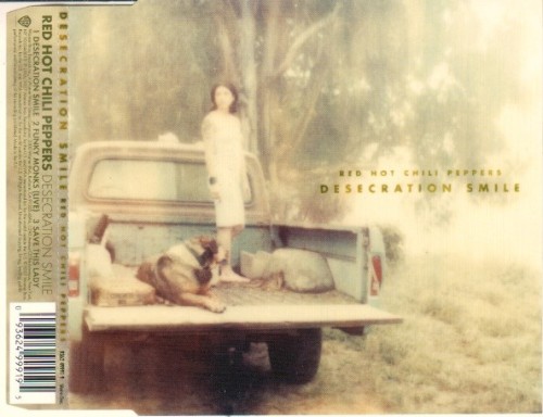 Red Hot Chili Peppers 的 Desecration Smile 單曲 封面