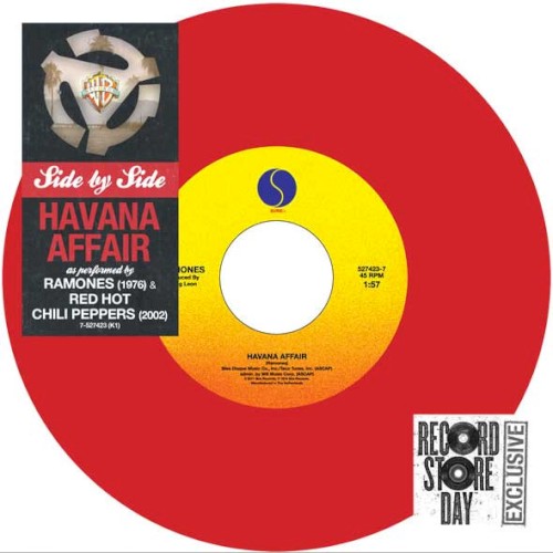 Havana Affair by Red Hot Chili Peppers single cover art