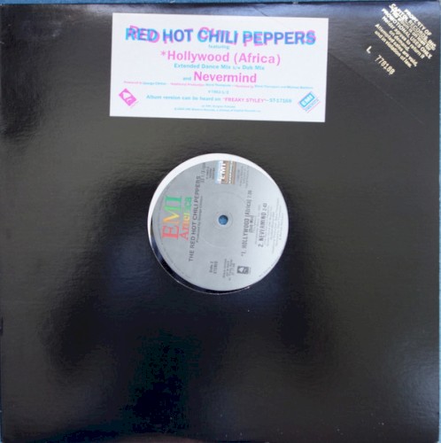Red Hot Chili Peppers 的 Hollywood (Africa) 单曲封面