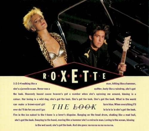 Portada del sencillo The Look de Roxette