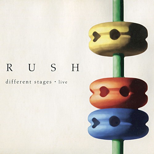 Rush 的 Different Stages Live 专辑封面