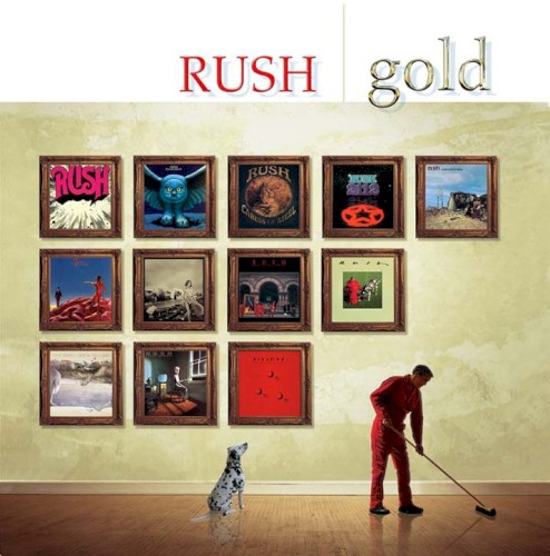 Portada del álbum Gold de Rush