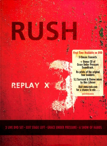 Pochette de Replay X3 par Rush (album)