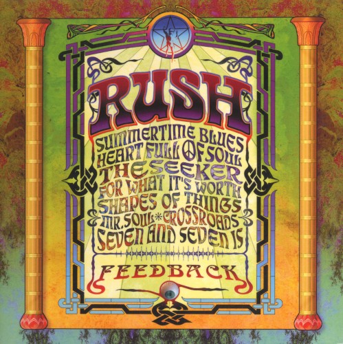 Portada del EP Feedback de Rush