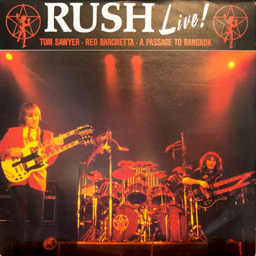 Rush 的 Live! Tom Sawyer / A Passage to Bangkok 单曲封面