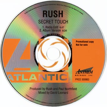 Cover-Artwork für die Single Secret Touch von Rush
