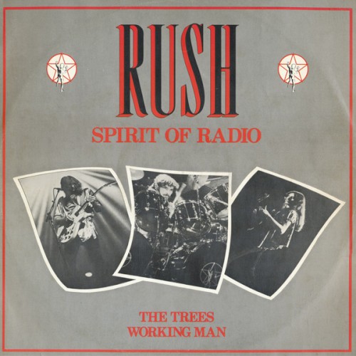 The Spirit of Radio by Rush single cover art