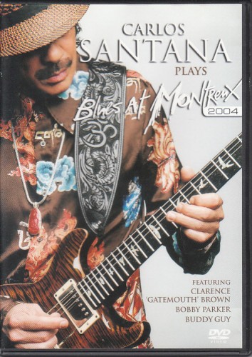 Santana 的 Carlos Santana Plays Blues at Montreux 2004 专辑封面