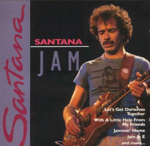 Portada del álbum Jam de Santana