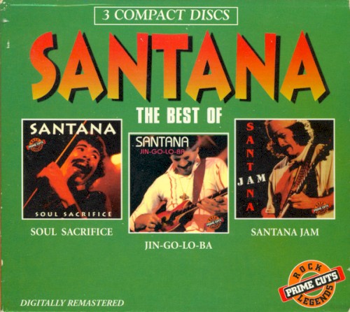 Portada del álbum The Best Of de Santana