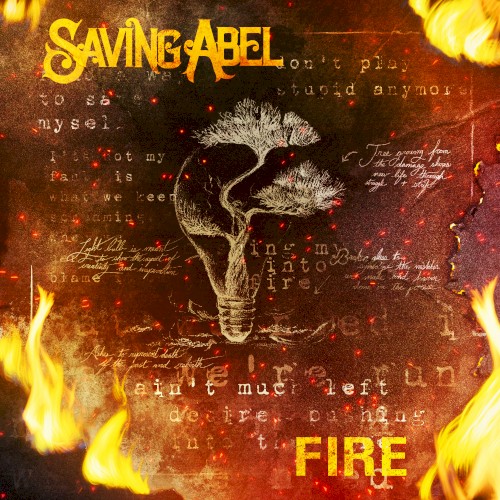 Cover-Artwork für die Single Fire von Saving Abel