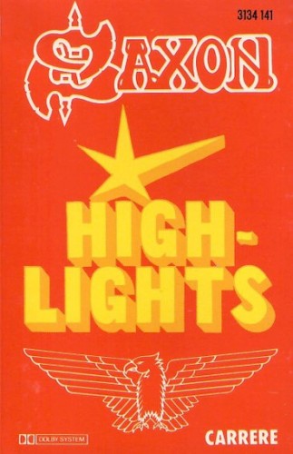 Highlights by Saxon album cover art