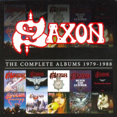 Saxon 的 The Complete Albums 1979–1988 专辑封面