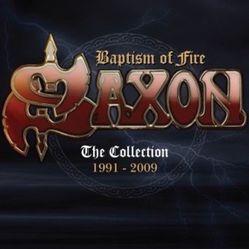 Pochette de Baptism of Fire: The Collection 1991–2009 par Saxon (album)