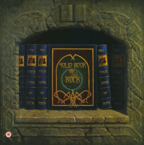 Pochette de Solid Book of Rock par Saxon (album)
