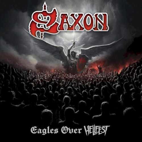 Pochette de Eagles Over Hellfest par Saxon (album)