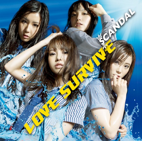 LOVE SURVIVE by SCANDAL single cover art