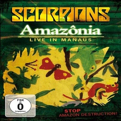Scorpions 的 Amazonia: Live in the Jungle 專輯 封面