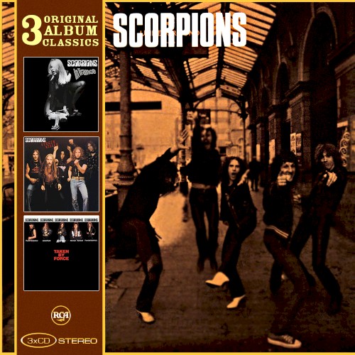 Cover-Artwork für das Album 3 Original Album Classics von Scorpions