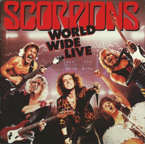 Portada del álbum World Wide Live de Scorpions