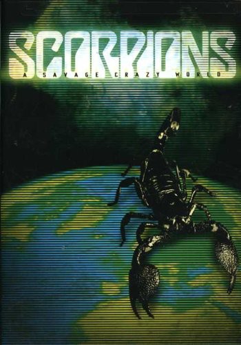 A Savage Crazy World by Scorpions album cover art