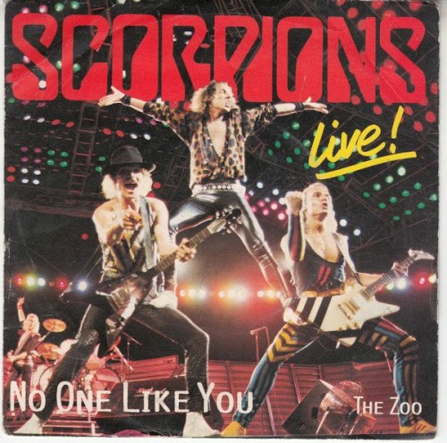 Pochette de Live! No One Like You / The Zoo par Scorpions (single)