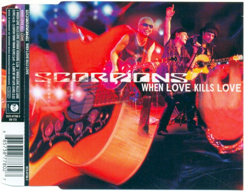 Cover-Artwork für die Single When Love Kills Love von Scorpions