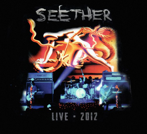Cover-Artwork für das Album Live 2012 von Seether