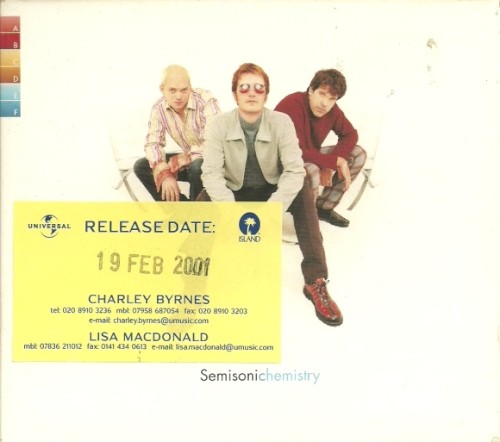 Cover-Artwork für die Single Chemistry von Semisonic