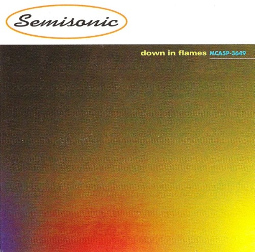 Down In Flames by Semisonic single cover art