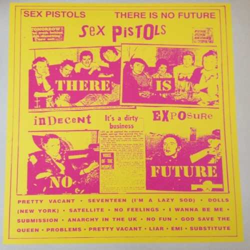 Sex Pistols 的 There Is No Future 專輯 封面