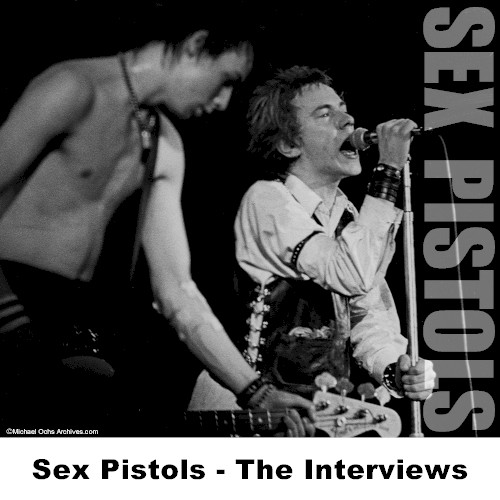 Sex Pistols 的 Sex Pistols – The Interviews 專輯 封面